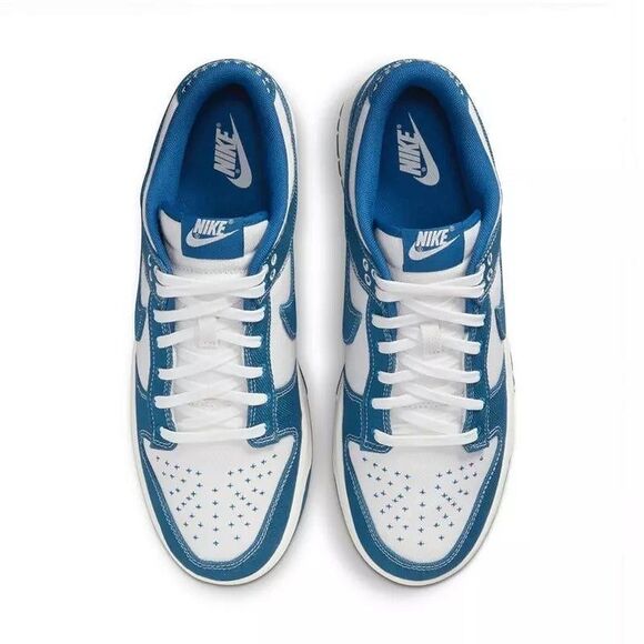 Nike Dunk Low Retro Se-  Summit White/industrial Blue Size M8.5 New In Box main image 4